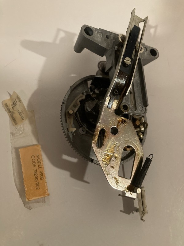 GARRARD 990B PARTS- CAM GEAR ASSEMBLY
