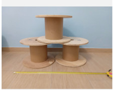 Bobina legno compensato rocchettone BRICOLAGE DECOUPAGE ARREDO INDUSTRIAL B&B