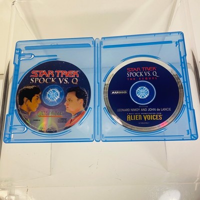 Star Trek Spock vs Q by Alien Alien Voices (1999, Compact Disc) 2 Disc