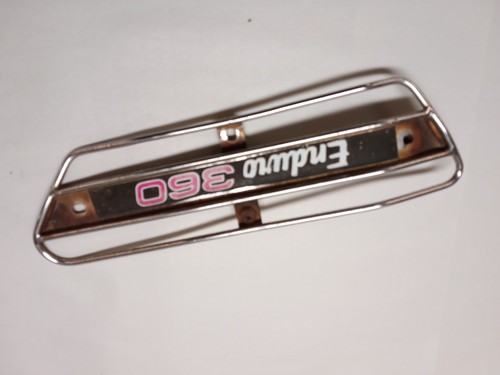 Yamaha DT360 exhaust guard cover emblem