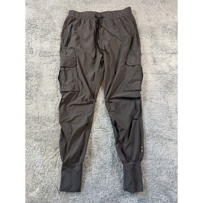 ASRV DSG-0825 Cargo Joggers Large Dark Grey Technical Performance Pants