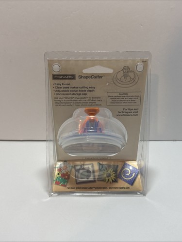 Fiskars Ultra ShapeXpress Shape Cutter -2 Extra Blades Included- NEW Sealed! - Picture 3 of 5