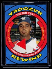 2006 Topps Bazooka Rewind Nelson Cruz #BR-NC Milwaukee Brewers