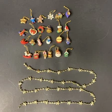 Avon Christmas Is Coming Advent Calendar Tree Replacement Ornaments Set of 24