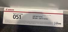 Canon Genuine 051 Black Drum Cartridge Compatible with LBP162dw, MF260 Series
