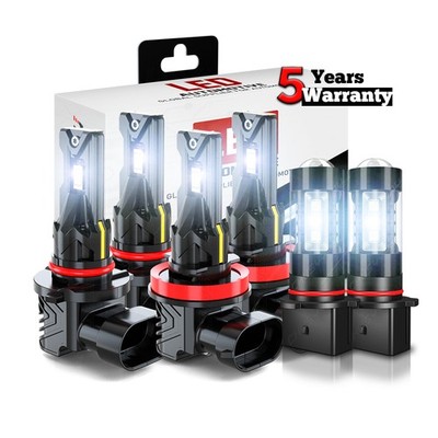 For Chevy Suburban 2015-2020 LED Headlight High Low Beam Fog Light Bulb Kit