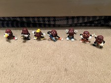 California Raisins 1987-88 Vintage Hardee's Series Lot of 7 Vintage Figures
