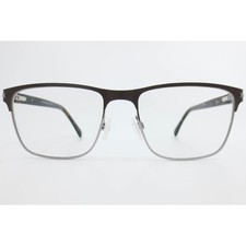Otis Grey OG 7005 Brown Silver Tortoise Rectangular Eyeglass Frames 53-17-140