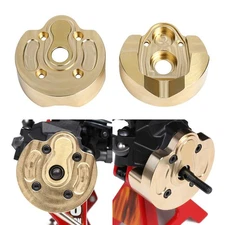 2PCS Brass Portal Knuckle Steering Cap Housing for AXIAL SCX10 III AXI03007