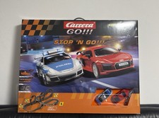 Carrera Stop N'Go Polizei Porsche RS Spyder 1:43 20062402 2x Loopings 2x