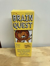 Brain Quest: Kindergarten - revised 4th ed. - 300 questions  Answers New sealed