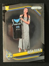 2025 Panini Prizm WNBA Ajša Sivka #85 Variation Rookie RC
