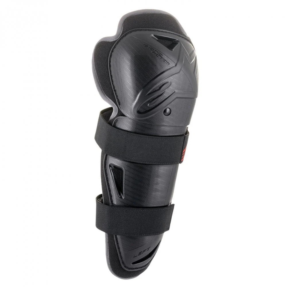 Alpinestars Motocross Knee Armour - Bionic Action (Black/Red)