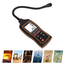 ༝Halogen Gas Detector 0 To 1000PPM Sound Light Vibration Alarm Digital Air