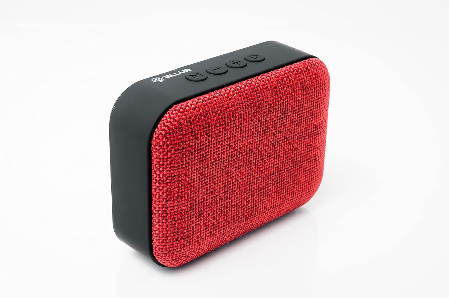 Callisto Ultra Compact Bluetooth Speaker with FM Radio and Fabric Design