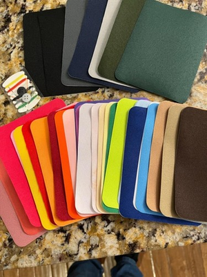 #ad Iron On Fabric Patches – 30 Piece Set 29 Shades for Jeans amp; Shirt Repair $10.99