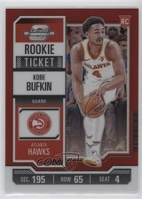 2023-24 Panini Contenders Optic Rookies Red Prizm Kobe Bufkin #17 q2w