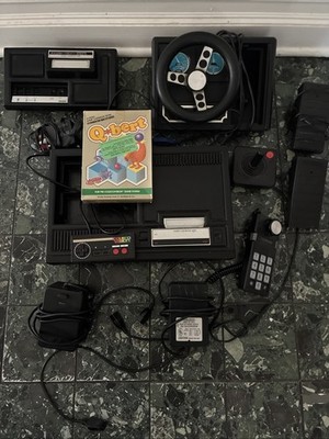 Colecovision Complete Set With Steering Wheel And Atari