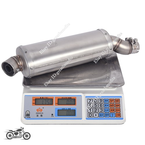 Slip On For CFMOTO 450MT IBEX450 2024 2025 Exhaust Tip Muffler Tail Pipe Escape - Picture 4 of 8