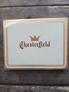 VINTAGE CHESTERFIELD CIGARETTE TIN