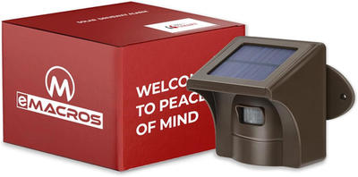 #ad #ad Solar Wireless Driveway Alarm Motion Sensor 1 2 Mile Long Range Outdoor Alert $42.78