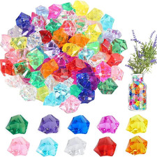 Jarrón de mesa de piedras preciosas de plástico de cristal de 20*27 mm decoración de pecera