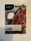 Ayo Dosunmu RC Jersey Auto 2021-22 Panini Select Disco Chicago Bulls #RJ-ADM