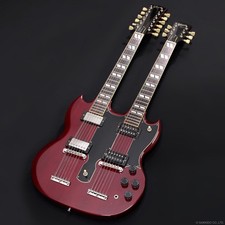 Gibson EDS-1275 Double Neck Custom Heritage Cherry 1989 Chitarra elettrica