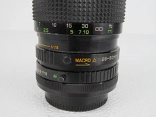 Canon Lens 28-80mm NO. 337096 MC Rokinon Auto Zoom  MACRO 62 Made in Japan