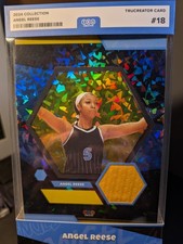 2024 Tru Creator #18 Angel Reese 5×7 Jumbo Patch Card