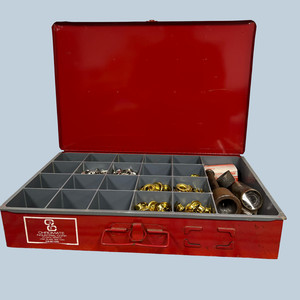 Chromate Industrial Corp Brass & Metal Grommets & Fabric Setter Tool Lot