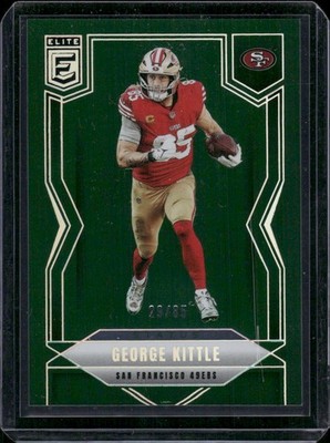 2025 Donruss Elite #16 George Kittle Status #/85