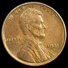 1931-S Wheat Cent - HIGH DETAIL! - Lincoln Penny US Key Date 1c Vintage Coin