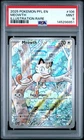 2025 POKEMON PFL EN-PHANTASMAL FLAMES ILLUSTRATION RARE #106 MEOWTH PSA 9
