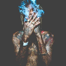 Wiz Khalifa Poster Wall Art Home Decor Photo Prints 12X18 INCHES
