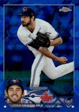 2023 Topps Chrome Sapphire Edition Jordan Romano #196 Toronto Blue Jays 3G