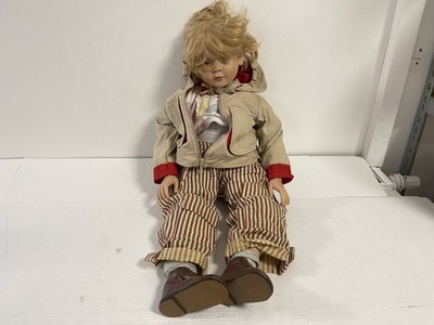 NPK Künstlerpuppe Vinyl Sammler Puppe 77 cm. Raucherhaushalt Guter Zustand