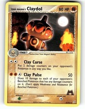 Team Magma's Claydol Uncommon 33/95 EX Team Magma vs Team Aqua NM Zu-Ka on eBay