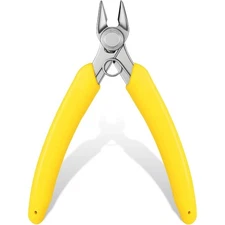 Flush Cut Pliers 5.5 Inch Stainless Steel Wire Cutters for Jewelry Making