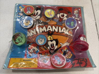 Vintage ANIMANIACS Vending Gum Ball Machine Toy Original Store Display 1995