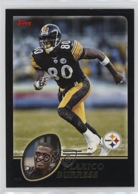 2003 Topps Black /150 Plaxico Burress #238 xb4