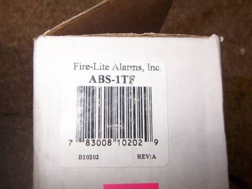 New Fire Lite ABS-1TF Annuciator Surface Deep Back Box - Picture 1 of 2