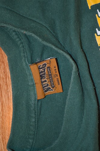 Vintage Oakland Athletics A's T-Shirt Size XL MLB Made By Nutmeg USA OFFICIAL - Picture 6 of 7