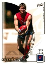 2002 MELBOURNE DEMONS AFL Card PETER VARDY Exclusive