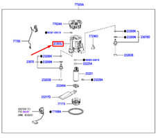 Filtre à carburant Lexus RX