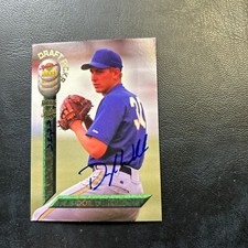 B10 Signature Rookies Draft Picks 1994 Autograph #35 Doug Webb Milwaukee