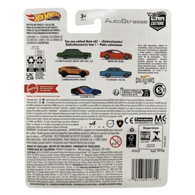 73 Volvo 142 GL Hot Wheels Premium Chase 0/5 Auto Stressed Car