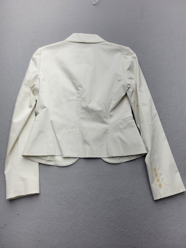 The Limited Womens Blazer 4 White Bacic Jacket - Picture 11 of 13