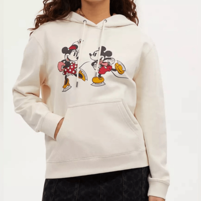 NWT Disney X Coach Ice Skate Motif Hoodie size XS | eBay
