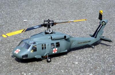 Sikorsky UH60-Rumpf für 450er, T-Rex, Dragonfly36 etc
